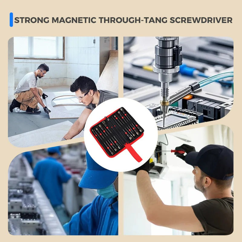 16PCS Portable Durable Magnetic Screwdriver Set