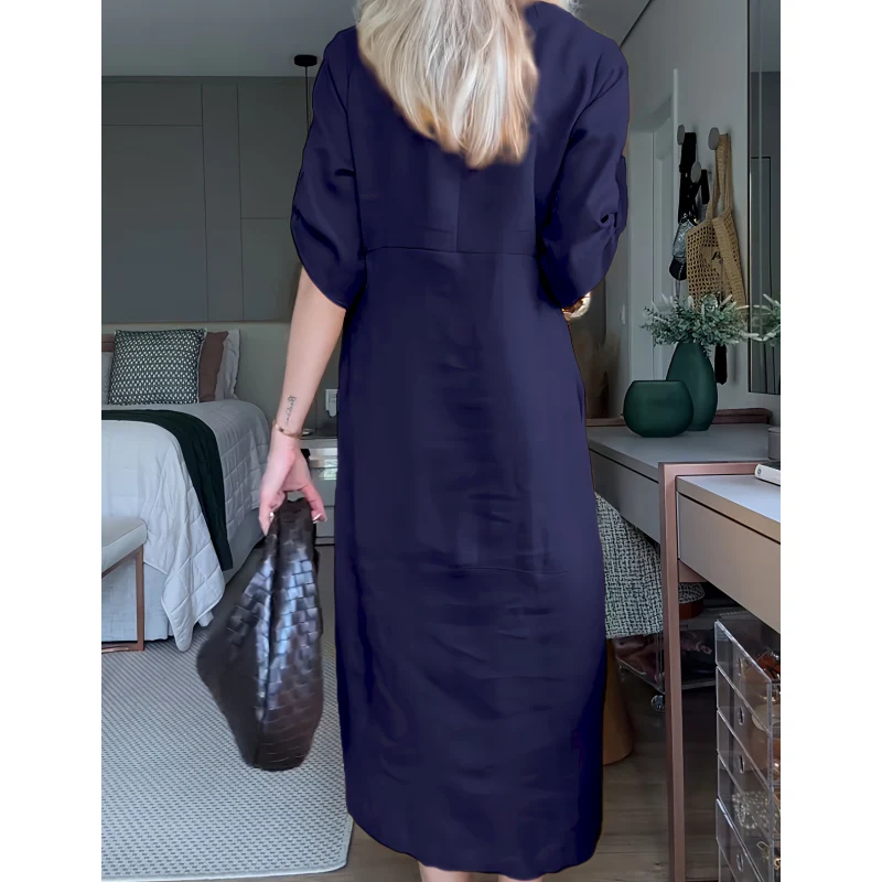 Buttoned Grace Maxi