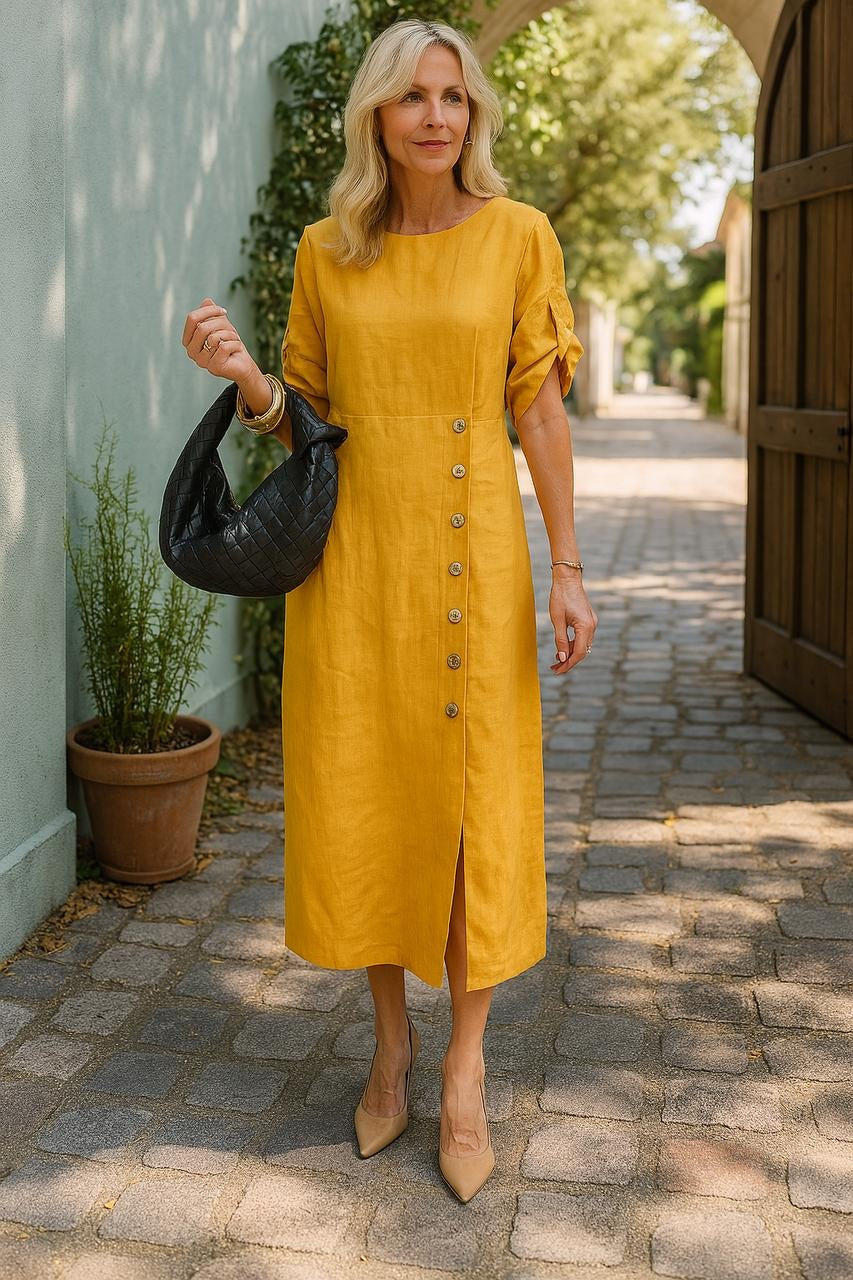 Buttoned Grace Maxi