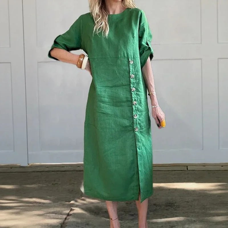 Buttoned Grace Maxi