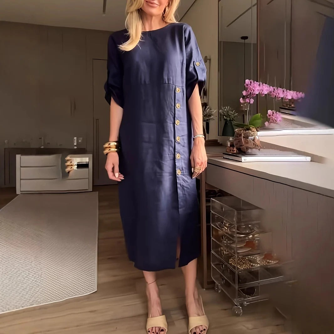 Buttoned Grace Maxi