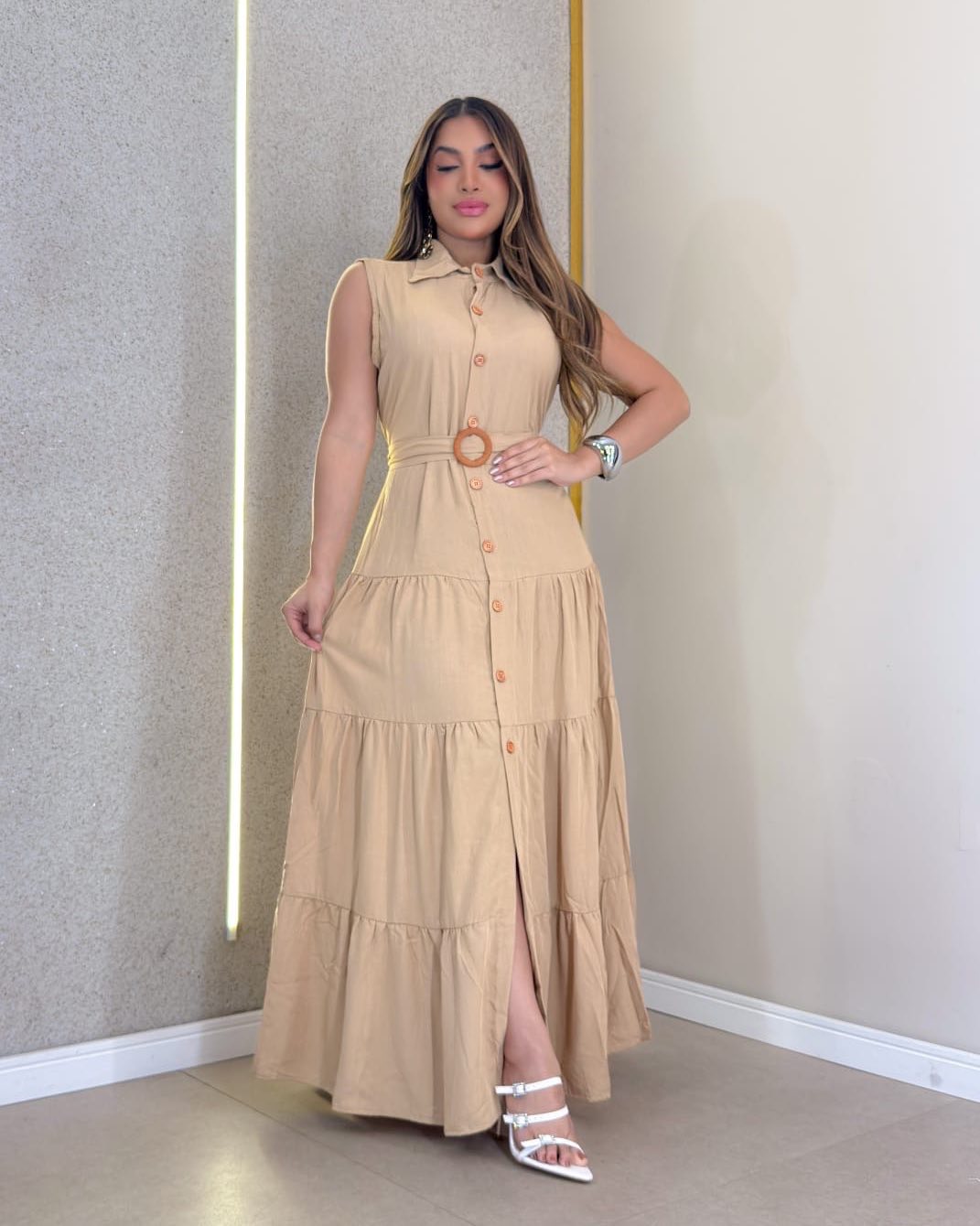 Cinnamon Flow Dress