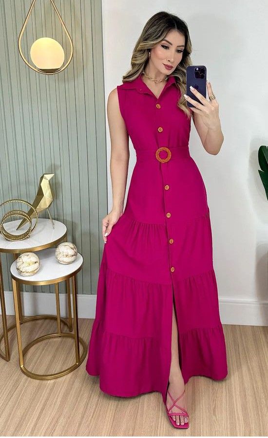 Cinnamon Flow Dress