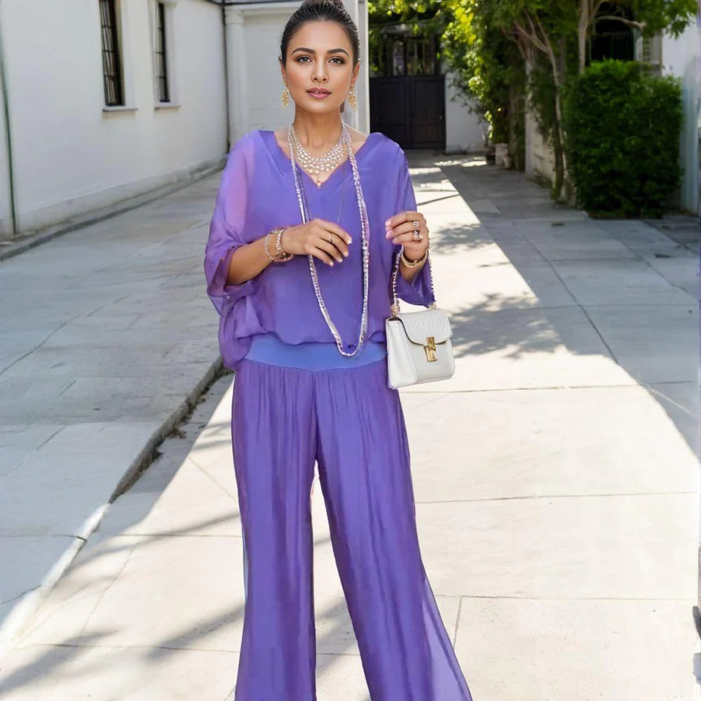 Chiffon Breeze Co-Ord Set