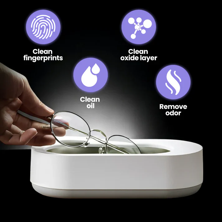 Ultrasonic Glasses & Jewelry Cleaner