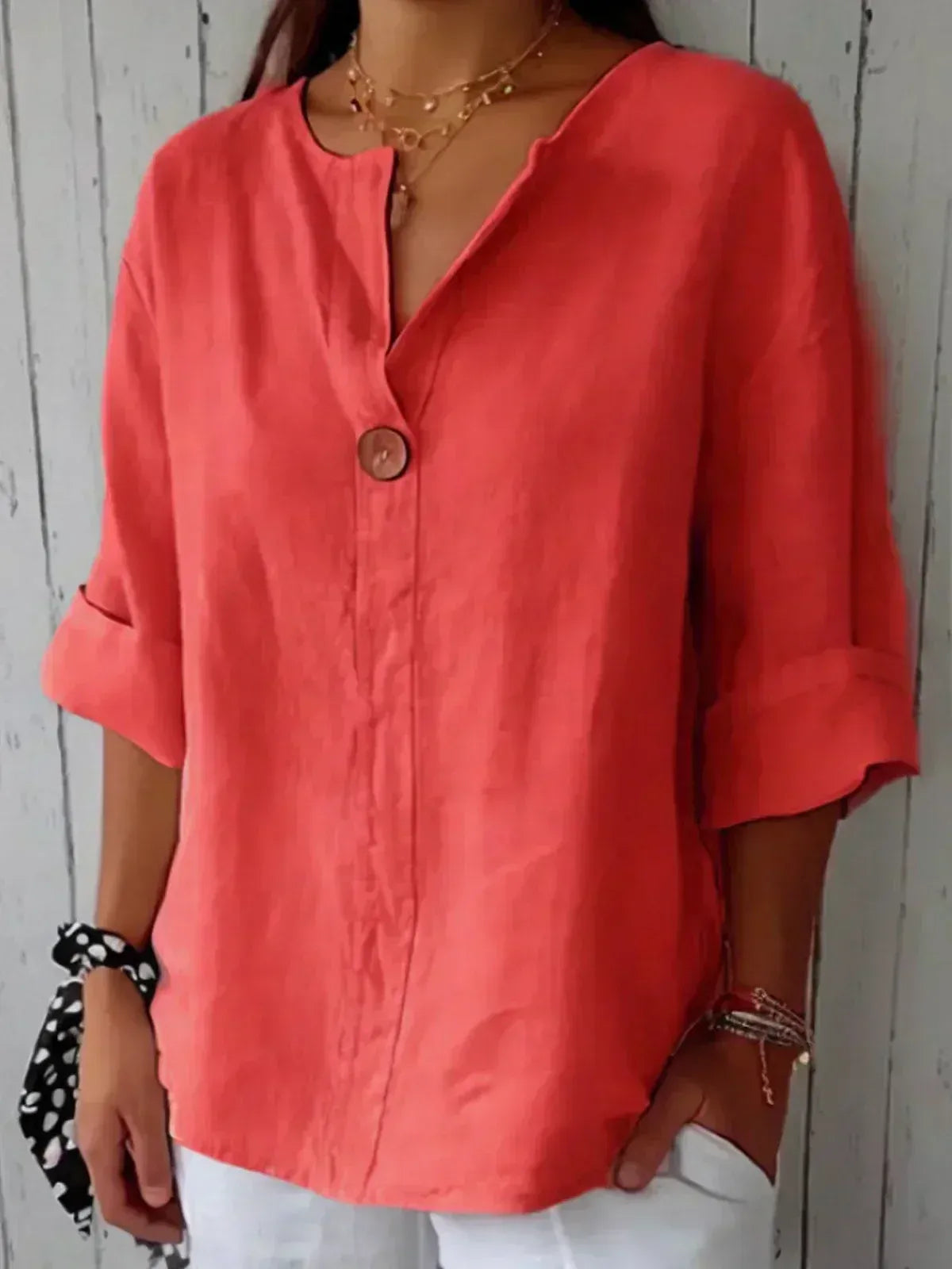 Relaxed Linen Top