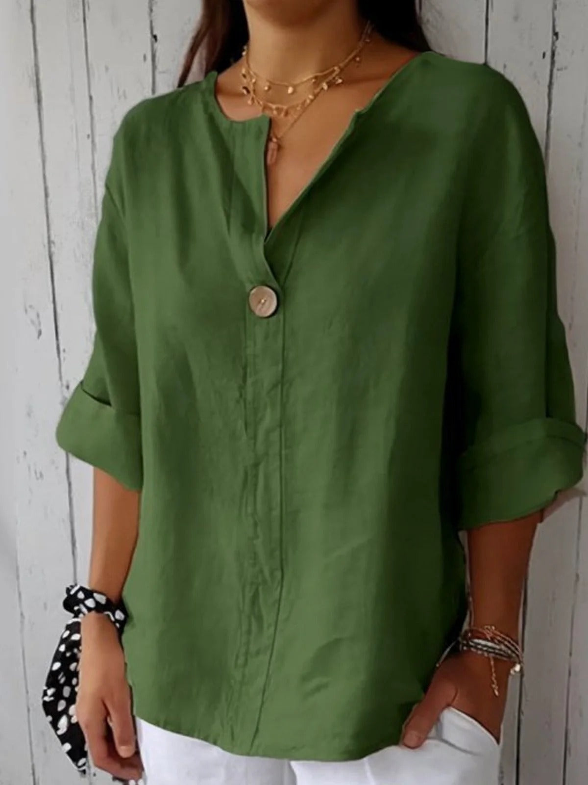 Relaxed Linen Top