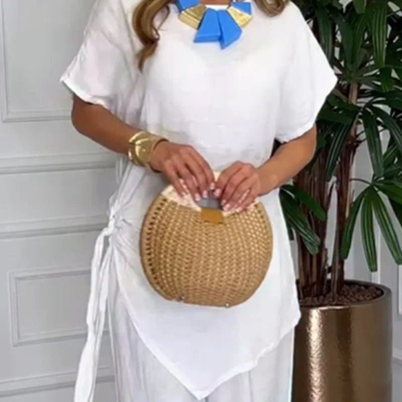 Casual, loose two-piece set for women